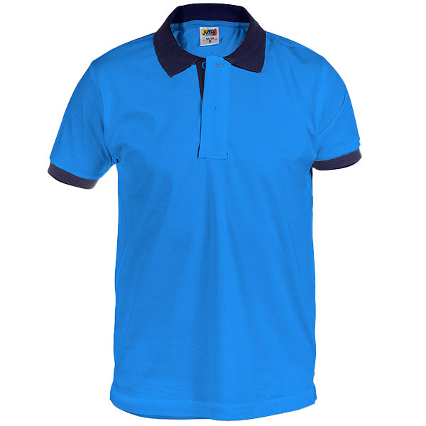 Polo Bicolor Unisex Frontal